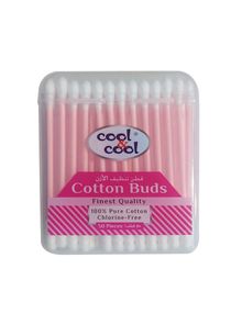 Cool & Cool Organic Cotton Buds - Pink, 50's 