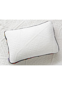 Wii Sleep Cooling Shredded Memory Foam Pillow, Sleep Pillow for Side, Back, Stomach Sleepers. Adjustable Bed Pillow with Cotton Cover with Zipper Closure Queen Size (50x70 cm) 