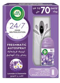 Air Freshener Freshmatic Auto Spray Kit Lavender Gadgets Refill 250 Ml 