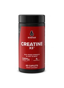 Creatine Pills Post Workout X3 Creatine Capsules; Creatine Monohydrate Blend; Muscle Recovery & Muscle Builder For Men & Women; Creatine Supplements 20 Servings 