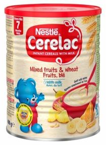 Cerelac Mixed Fruits and Wheat With Milk 400g 
