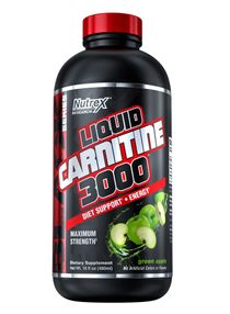 Nutrex Research Liquid Carnitine 3000 Green Apple 480 ml 