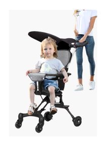 Portable baby stroller lightweight foldable with umbrella and seat cushion for kids boy and girl 