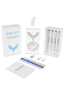 LED Teeth Whitening Kit Advanced for Sensitive Teeth Remove Stain Brighten and Whiten Teeth 