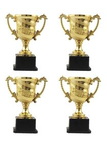 Trophies,Gold Plastic Trophy Cup Winner Medals for Kid Party Sports Awards Party Bag Fillers 