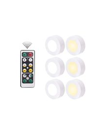 6Pcs Motion Sensor Lights Cordless Batter Powered LED Night Light Stick anywhere Closet Lights Stair Lights Puck Lights for Home Kitchen Hallway Cabinet Stairs Bathroom 