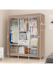 Portable Wardrobe Storage Closet And Clothes Organizer 