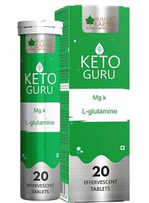 Keto Guru Effervescent Tablets Weight loss For Men & Women Supports Keto Diet 20 Tablets 