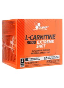 L-Carnitine 3000 Extreme Shot Orange 20 x 25ml 