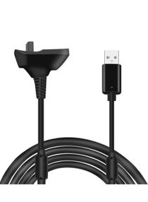 6Ft Charging Cable for Xbox 360 , Wireless Controller USB Charging Cable Compatible with Microsoft Xbox360 / Xbox 360 Ultra Slim Wireless Game Controller Replacement Charging Cable 