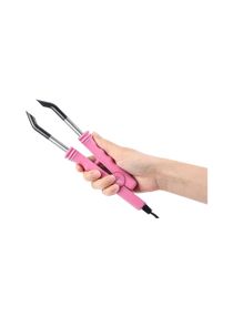 Loof Hair Extension Iron Treatments for Professional Salon Equipment PINK 