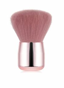 Nail Art Dust Powder Remover Brush, Cleaner Soft Kabuki Brush for Makeup, Makeup or Arts (Pink) 