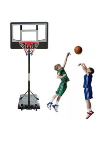 Adjustable Movable Portable Basketball Stand Hoop System 