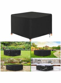 Patio Furniture Set Cover Outdoor Sectional Sofa Set Covers Outdoor Table and Chair Set Covers Water Resistant Large 123x123x74CM 