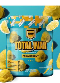 Total War Pre Workout Lemon Italian Ice 30 Servings 444g 