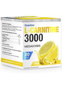 L-Carnitine 3000 Shot Lemon Flavor 20 Vials 25ml 