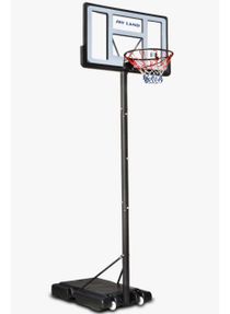 Portable Basketball Hoop & Stand Set With Wheels | Pro Court Height Adjustable 5-10 ft, 44" Backboard For Adults & Kids 