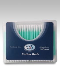 Cool & Cool Cotton Buds Assorted, 200's 