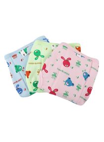 VOIDROP Kids Baby Cotton Diapers/Nappies/Langot With Pad Reusable And Washable With Multicolor Pack Of 3 