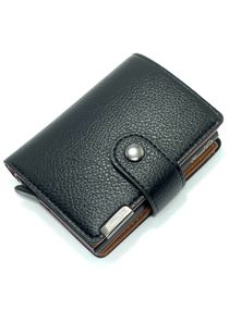 Classic Milano Wallet for men Premium Quality PU Mens Wallet Auto Cardholder (Black) by Milano Leather 