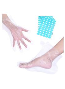 Counts Paraffin Wax Liners Elastic Opening Insulated Mitts Sock Liners For Hands Feet Hot Bath Heated Spa Therapy Care Treatment Warmer Machine 200Pcs 