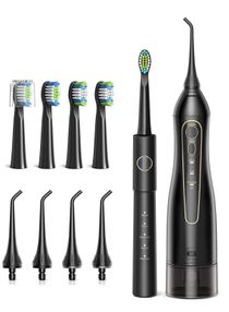 Intelligent Ultrasonic Toothbrush And Oral Irrigator 10Pc 
