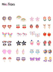 24 Pairs Kids Clip On Earrings For Girls Play Earrings Party Favor Kids Princess Play Jewelry Perfect for kids with no piercing 
