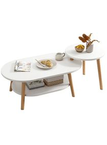 Multipurpose Two Layered Two table Coffee Table for Kitchen and Bedroom 