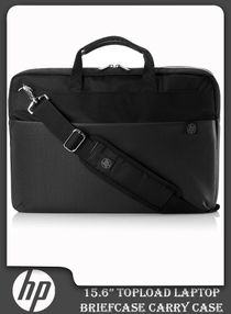 Multicompartment Top load 15.6" Pavilion Laptop Classic Briefcase Duotone Accent Top load Water Resistant Zippers Reliable Carry Sleeve 