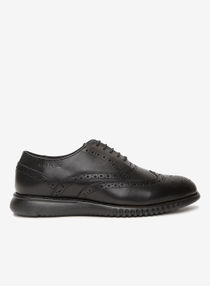 Men's Leather Oxford Footwear Black 