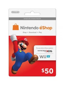 EShop Card Compatible For Nintendo Wii U/3DS 