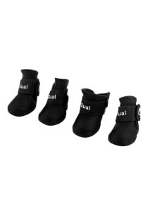 Creative Waterproof PVC Soft Rain Boots Black/White S 
