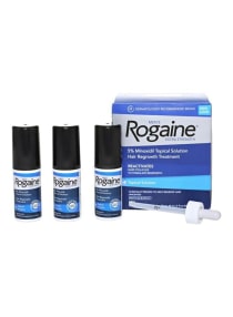 3-Piece Extra Strength Hair Regrowth Solution Set Clear 3x60ml 
