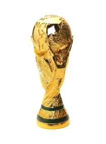 2018 World Cup Football Trophy Gold/Green 
