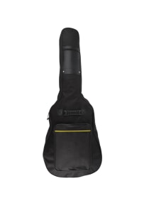 Waterproof Nylon Acoustic Guitar Bag Soft Case Cover-Black 