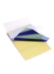 15-Sheets Tattooing Transfer Carbon Paper Multicolour 