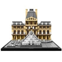 lego architecture louvre