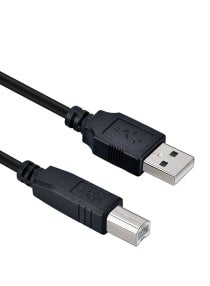 1.8 Meters USB 2.0 Type A To Type B Male Printer Cable For Printer Scanner External Hdd And More 