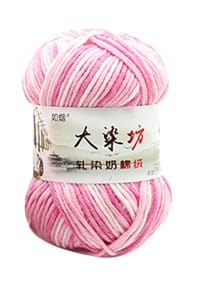 Hand Knitting Wool Pink 