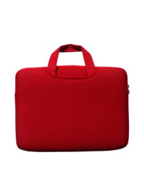 Soft Sleeve Bag Case Briefcase Pouch For Ultrabook Laptop Notebook Portable Handle Bag 14-inch 14inch Red 