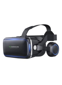 G04E Virtual Reality 3D Glasses Black 
