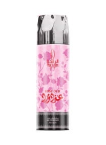 Rose Oud Perfumed Body Spray Pink/Silver 200ml 
