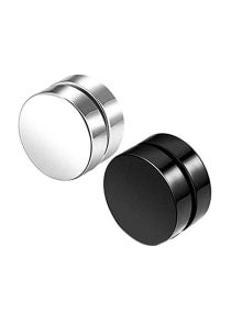 Magnet Titanium Steel Non Pierced Stud Earrings 