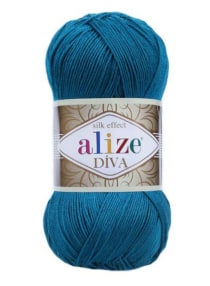 Diva Hand Knitting Yarn Mykonos Blue 100g 