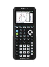 TI-84 Plus Graphing Calculator Black 