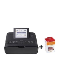 SELPHY CP1300 BUNDLE with 108 Sheets And Ink Set Black 