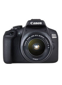 EOS 2000D DSLR With EF-S 18-55mm f/3.5-5.6 IS II Lens 24.1MP,Built-In Wi-Fi And NFC 