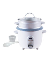 Electric Rice Cooker With Cool Touch Handles 0.9L 0.9 l 350 W GRC1828 White 