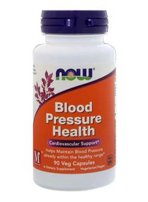 Blood Pressure Health Dietary Supplement 90 Veg Capsules 
