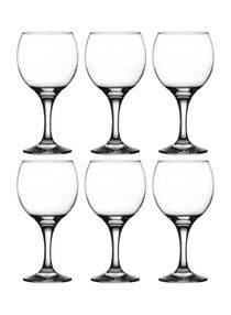 6-Piece Bistro Wine Glass Set, 290cc Clear 